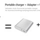 Illustration for article titled PB085 HELOIDEO Slim Power Bank with AC Plugem/em